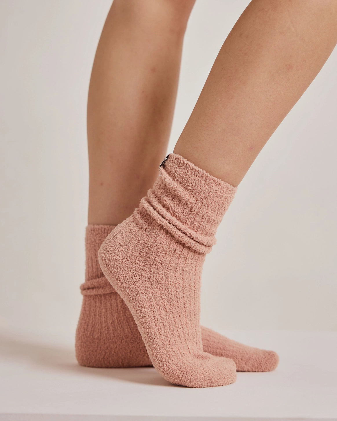 Cosy Socks - 100% Recycled - Muted Pink