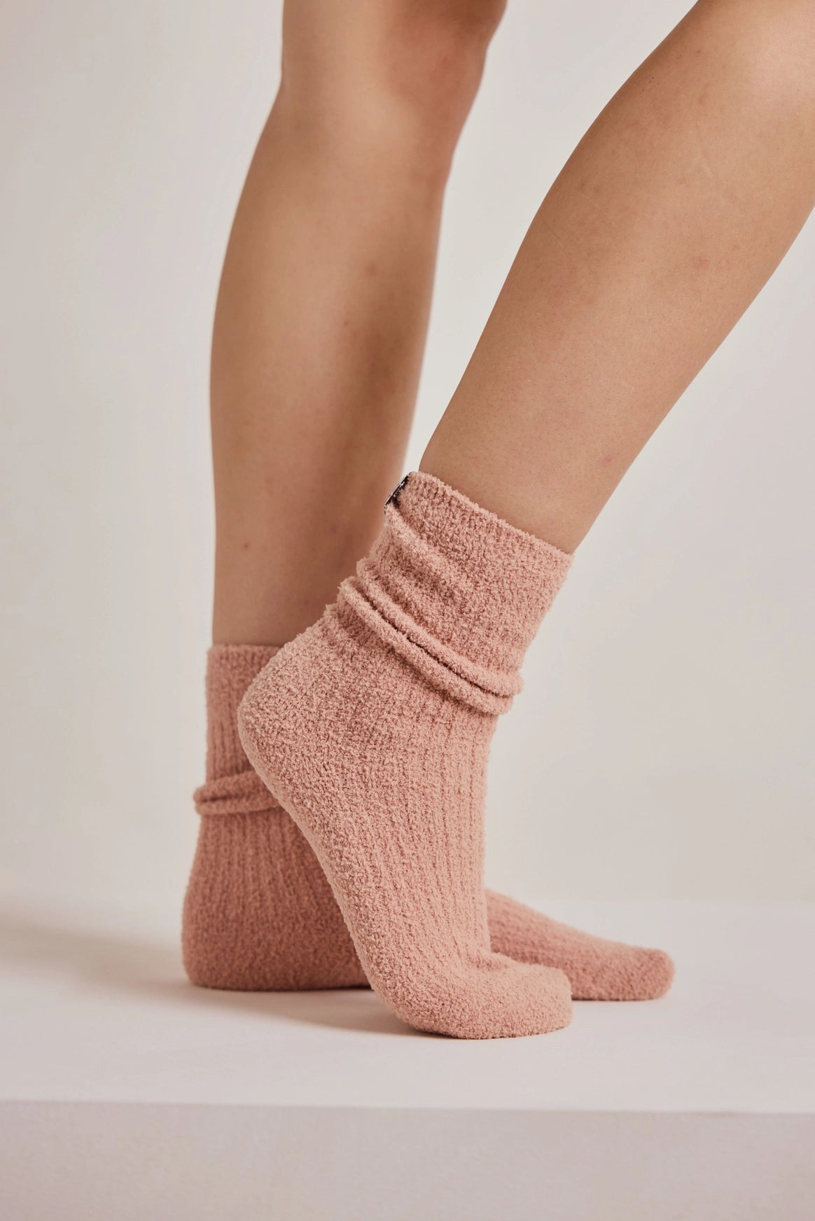 Cosy Socks - 100% Recycled - Muted Pink