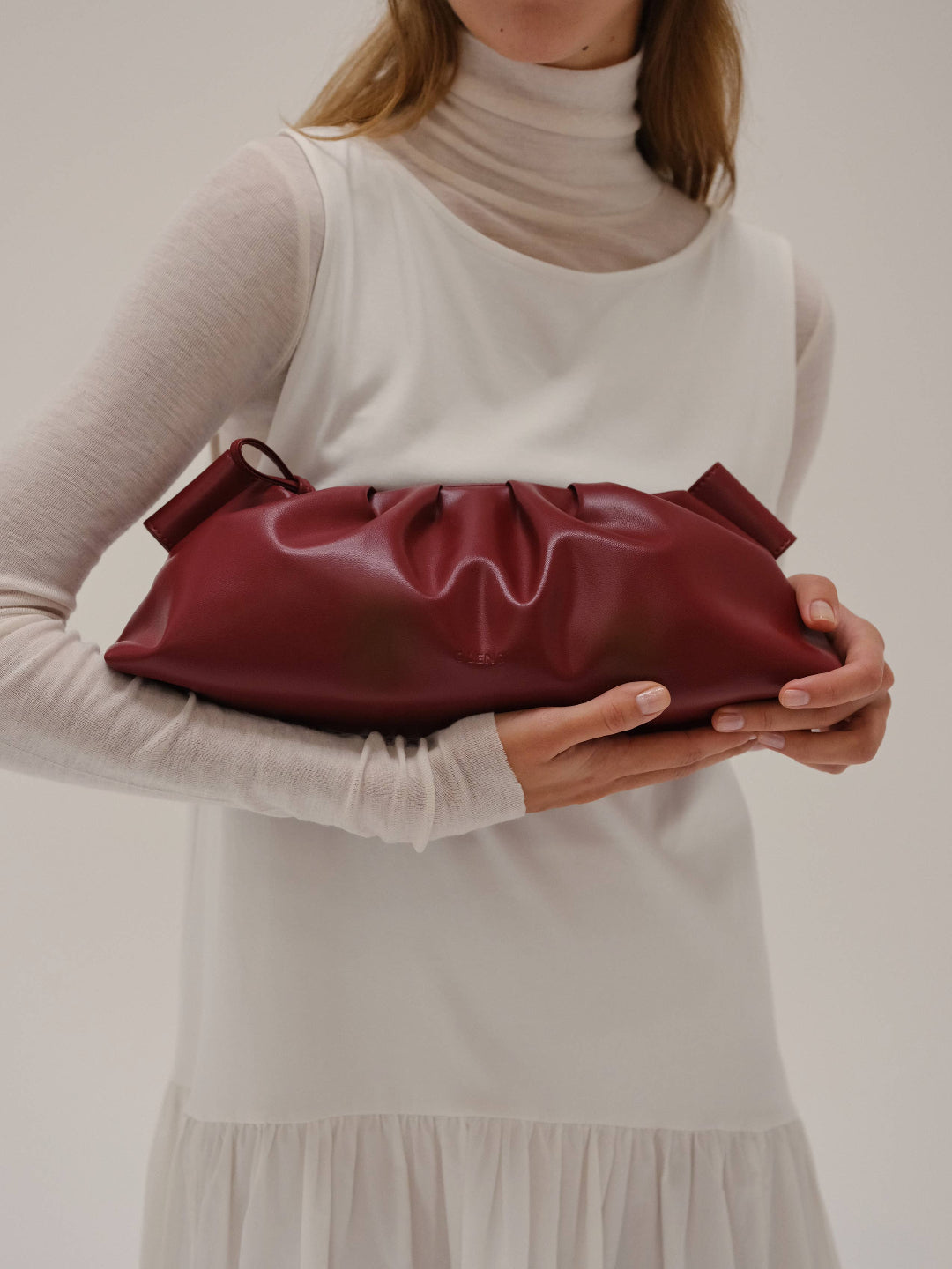 Dumpling Bag - Cherry Red