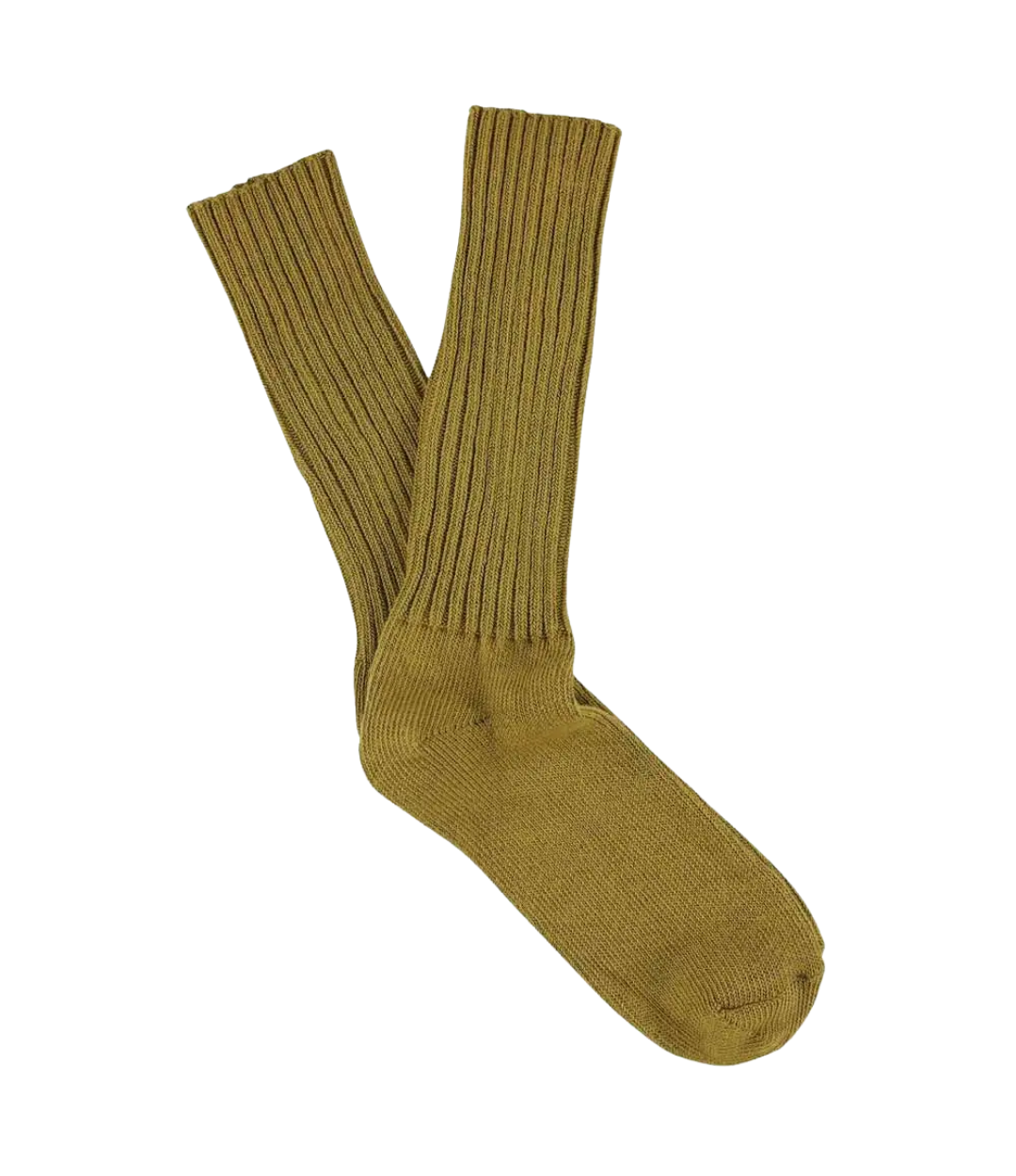 Crew Socks - Olive Oil