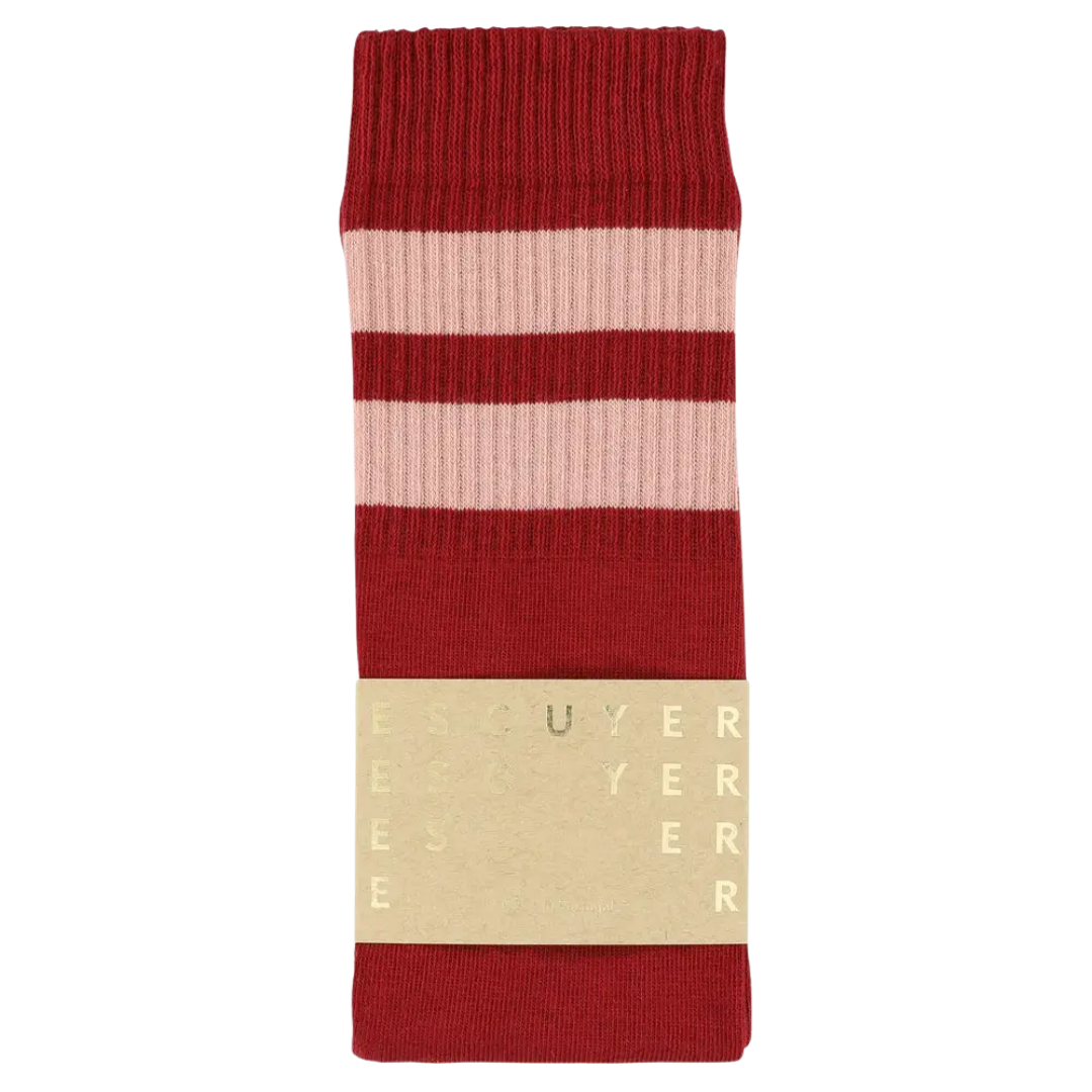 Unisex Tube Socks - Red / Pink