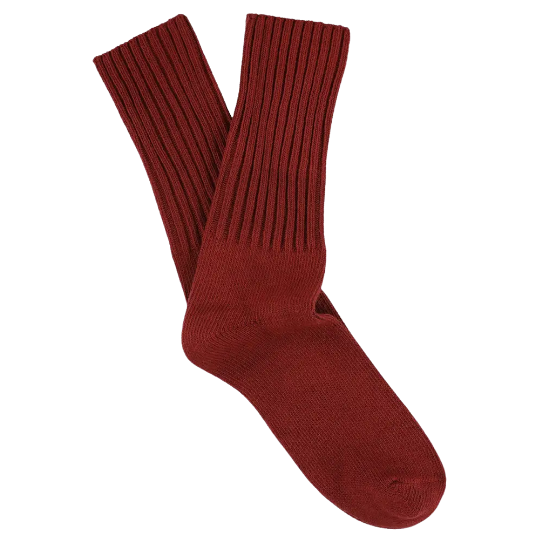 Crew Socks - Wine