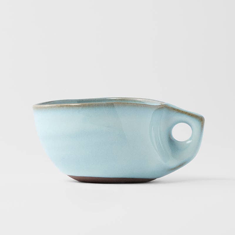 Arc Coffee Cup Cloud Blue Glaze