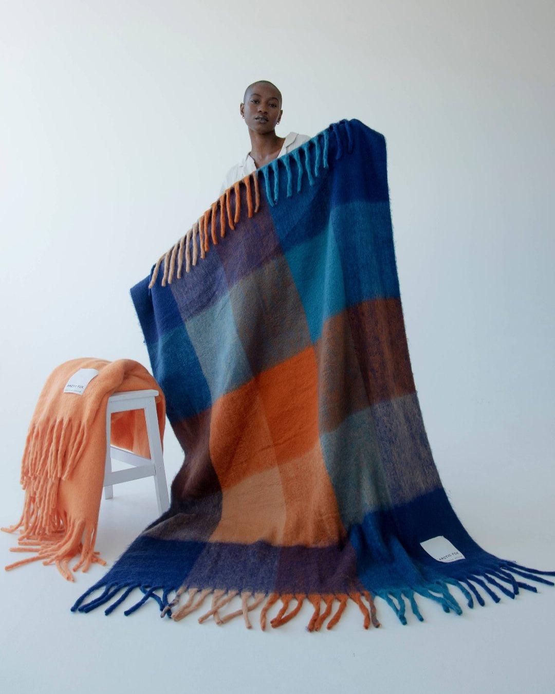 The Reykjavik Throw - 100% Recycled - Tokyo Lights