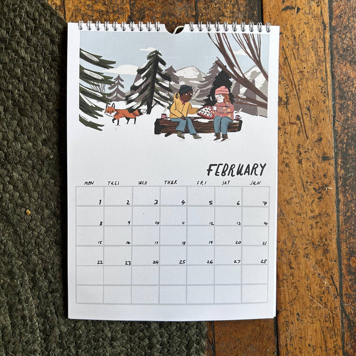 Dick Vincent 2027 A4 Calendar