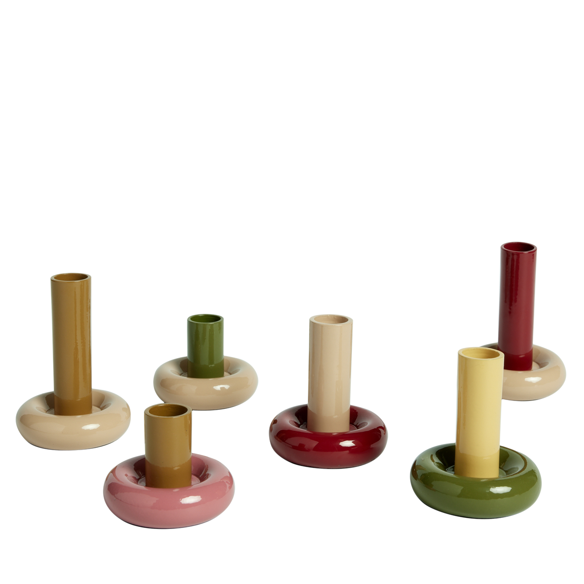 Donut Candle Holder M - Chamomile