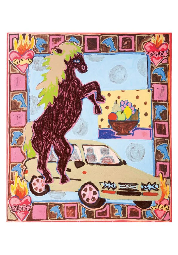 Horse vs Car - A3