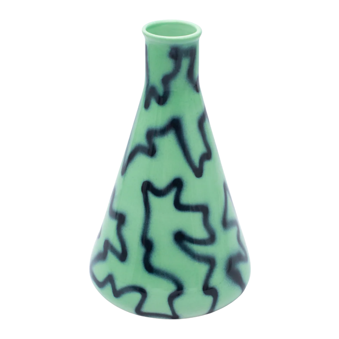 Erlenmeyer Jug - Green Pizza