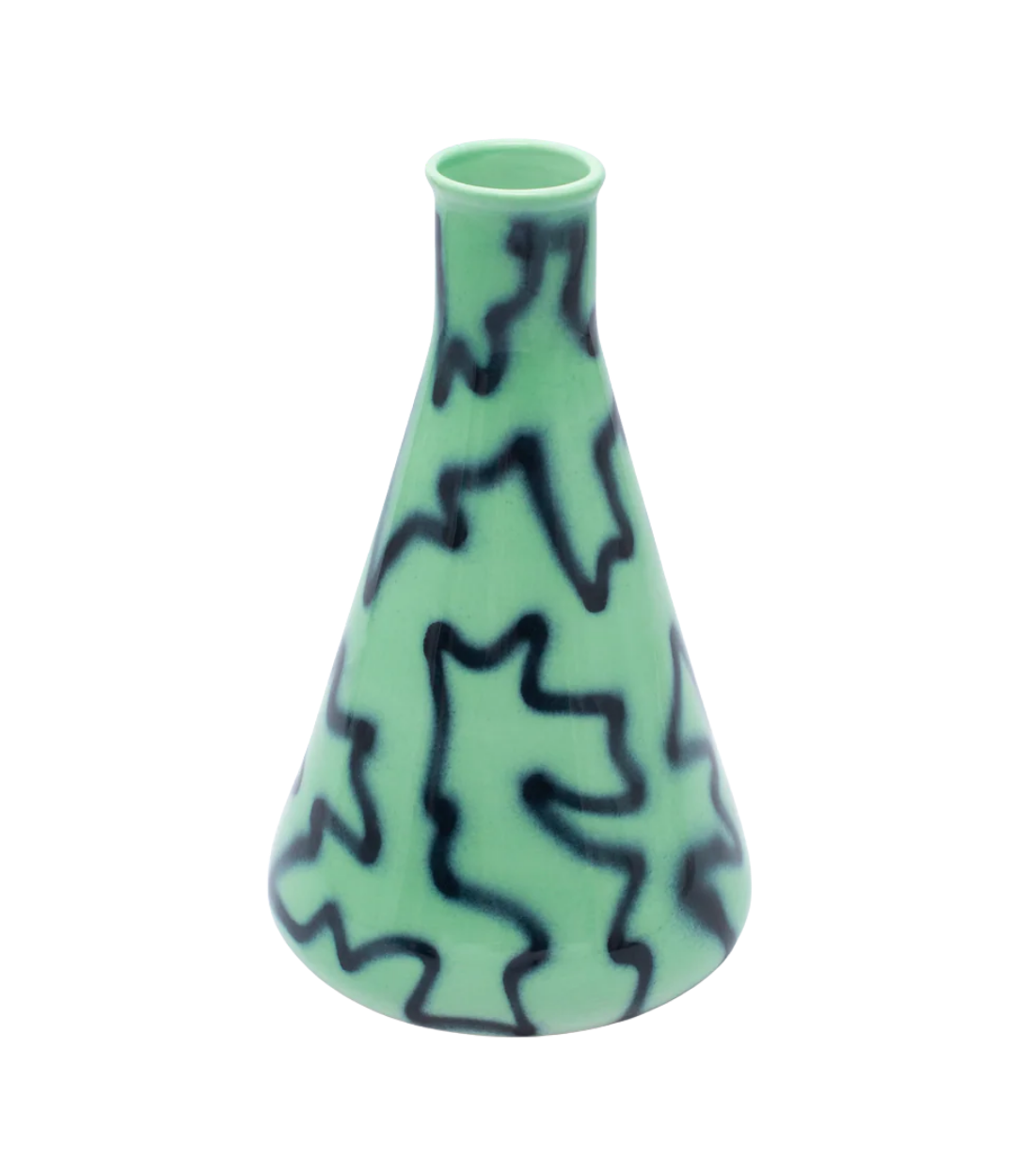 Erlenmeyer Jug - Green Pizza