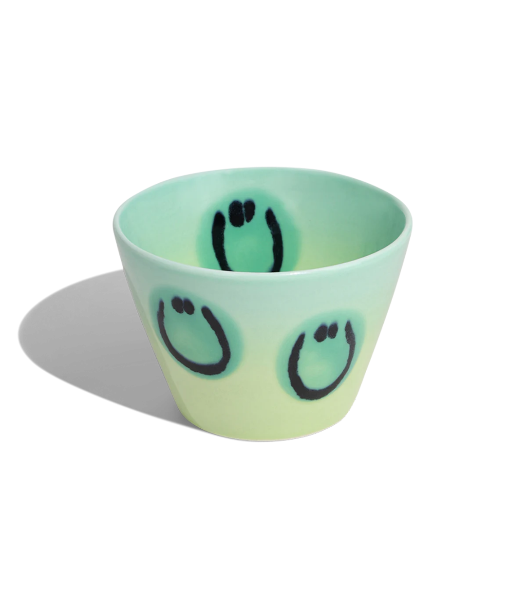 Super Cup L - Light Green Pomme Gradient Smile