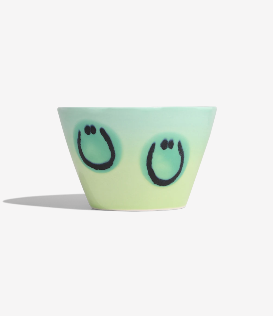Super Cup L - Light Green Pomme Gradient Smile