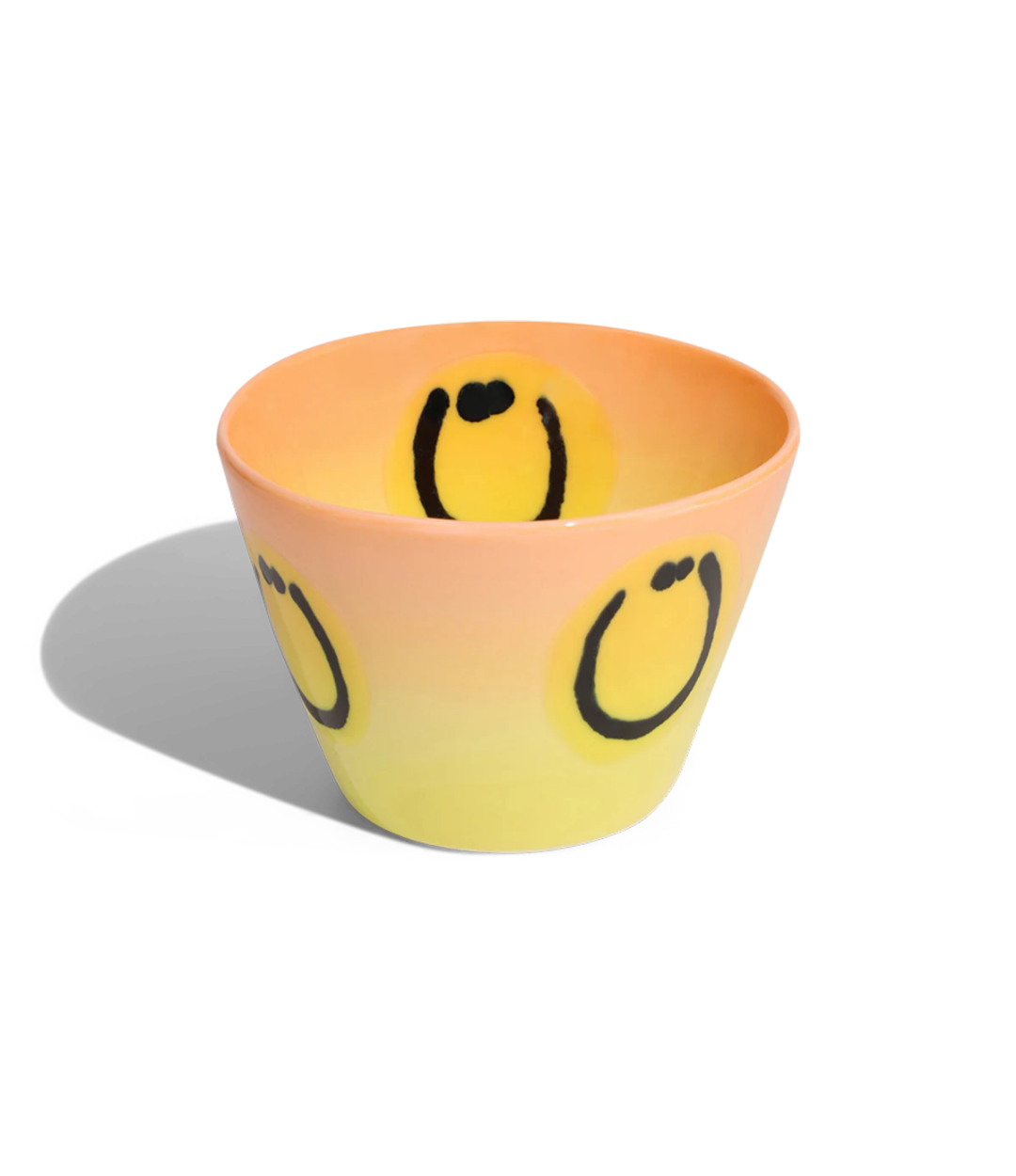 Super Cup L - Orange Yellow Gradient Smile
