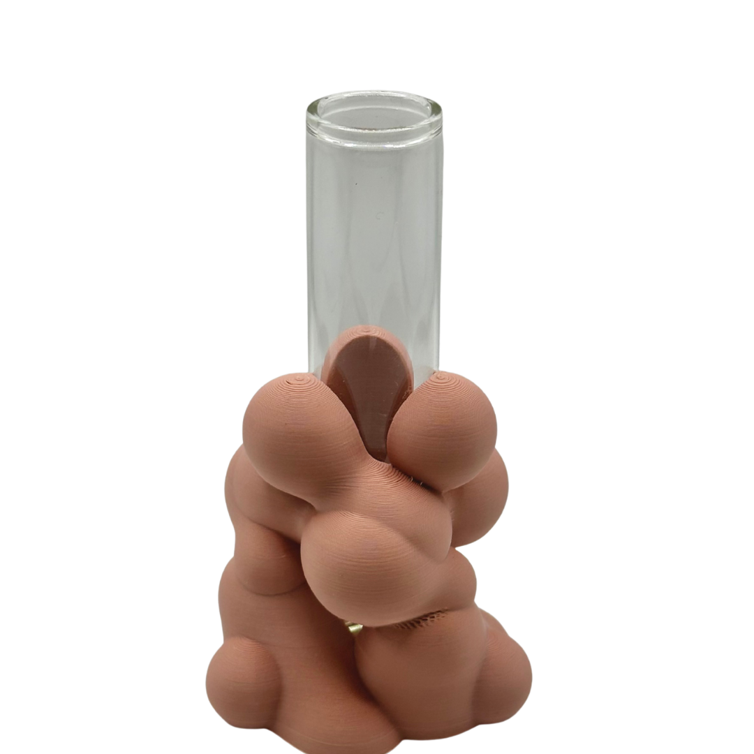 Gloop - Mini Propagation Vase, Putty Pink