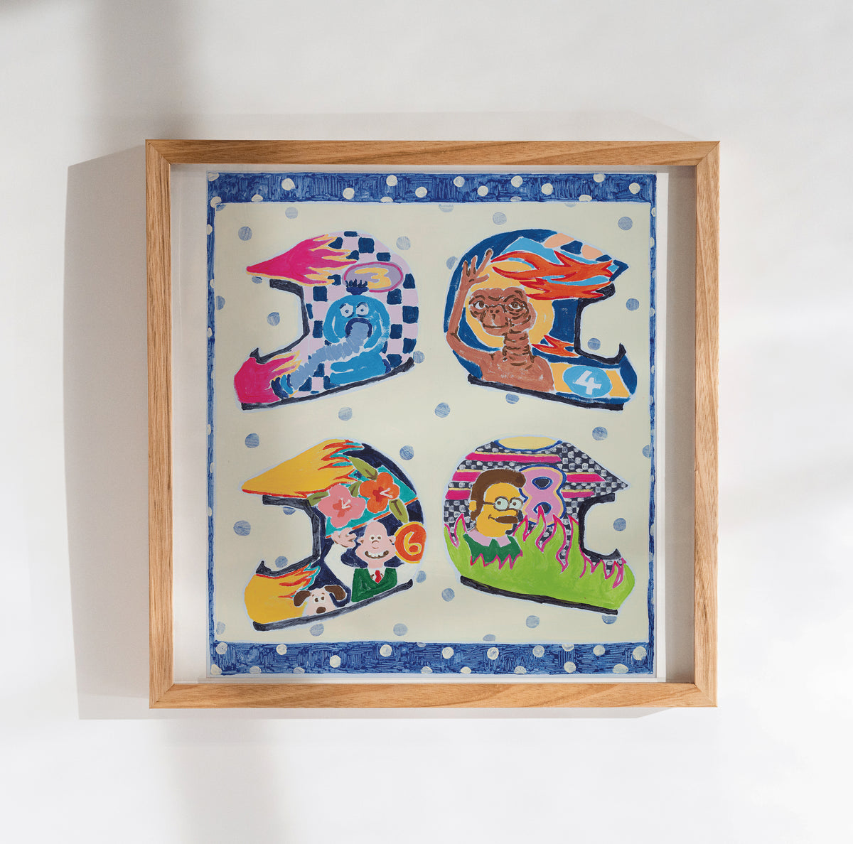 Helmets - 30cm x 30cm