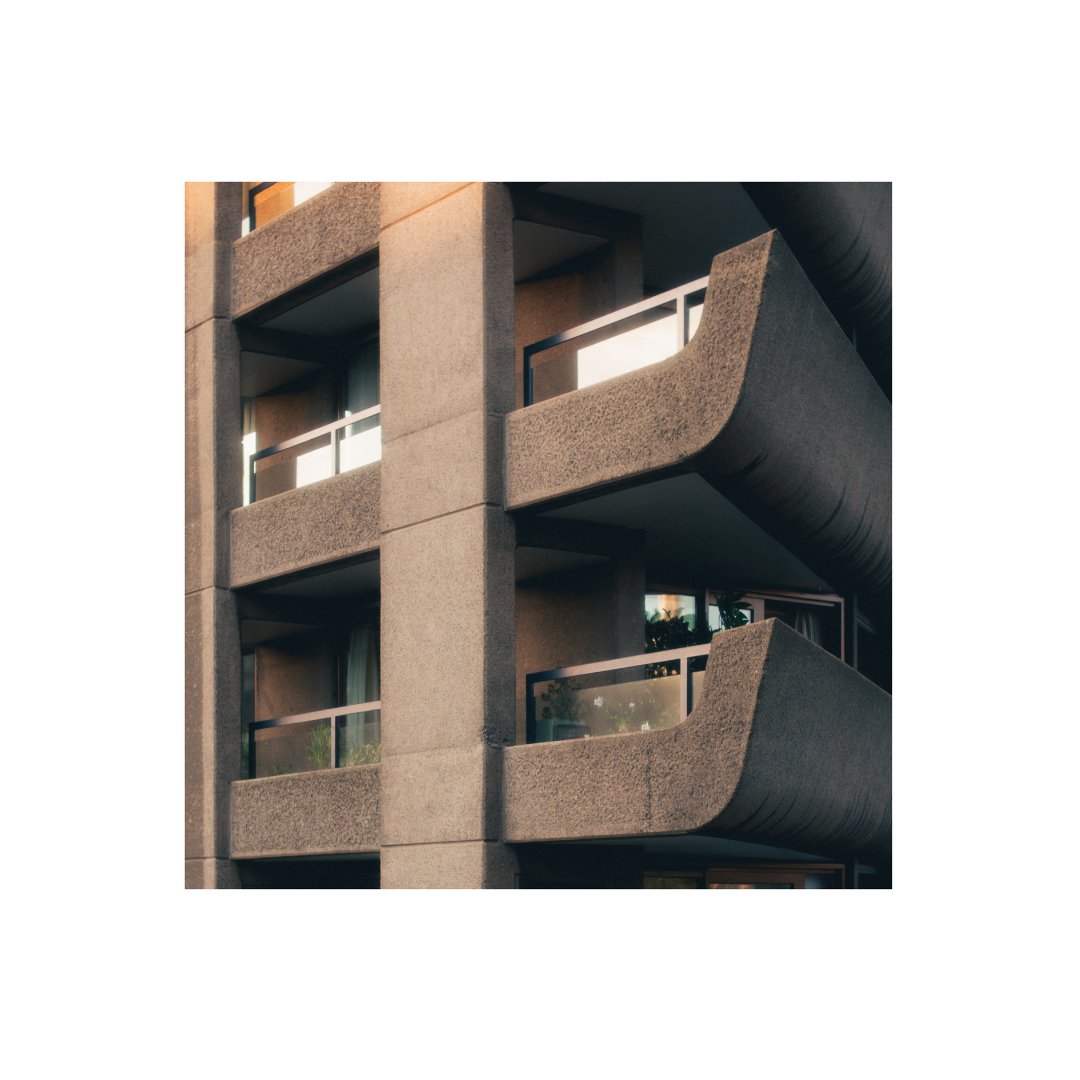 Barbican Lauderdale Balcony Print - A3