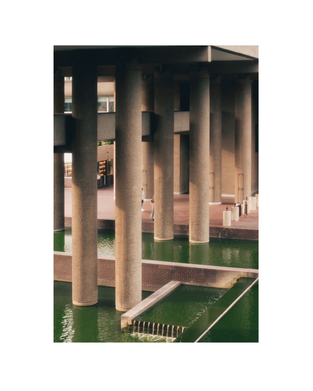 Barbican Water Gardens Print - A3