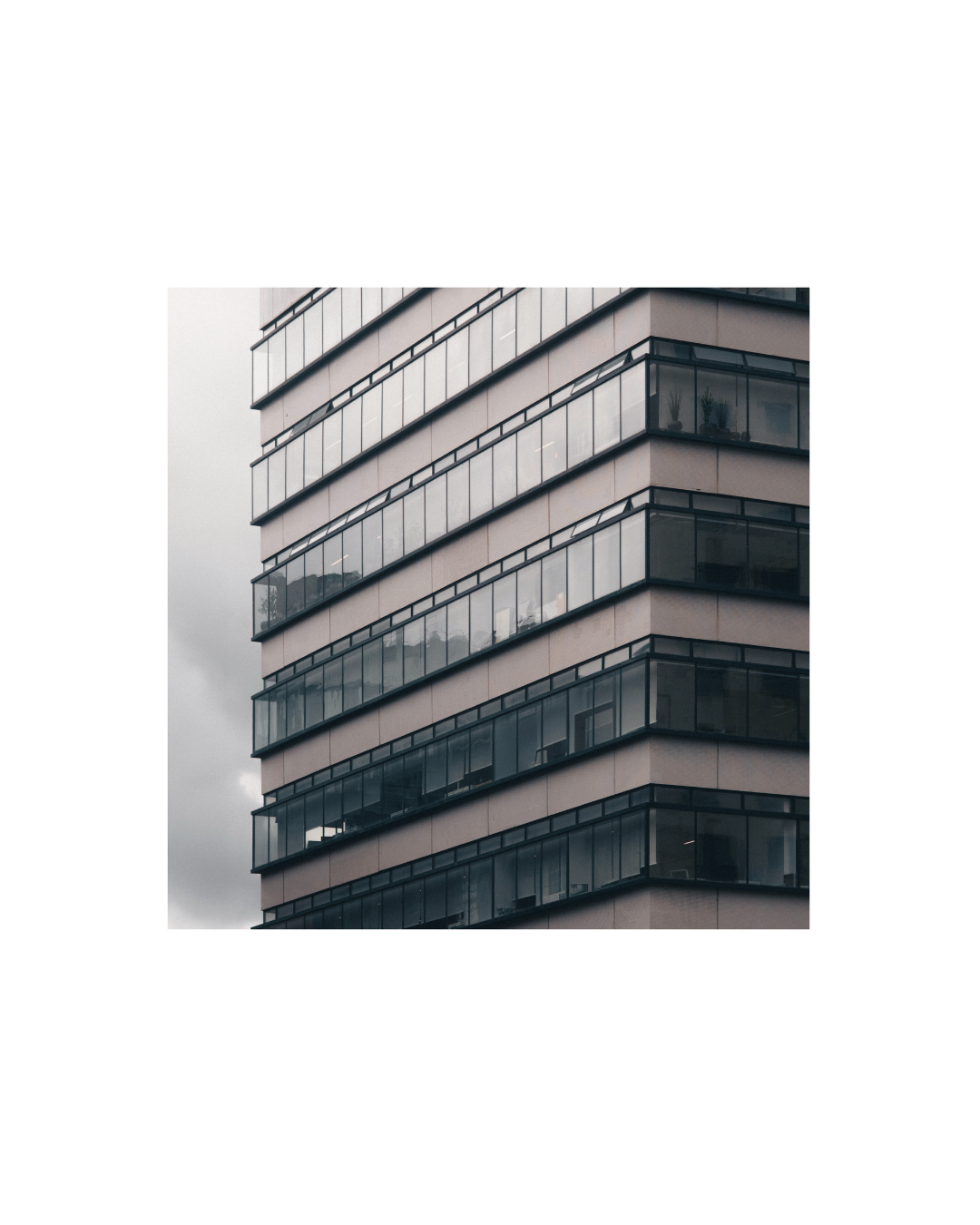 Manchester House Print - A3