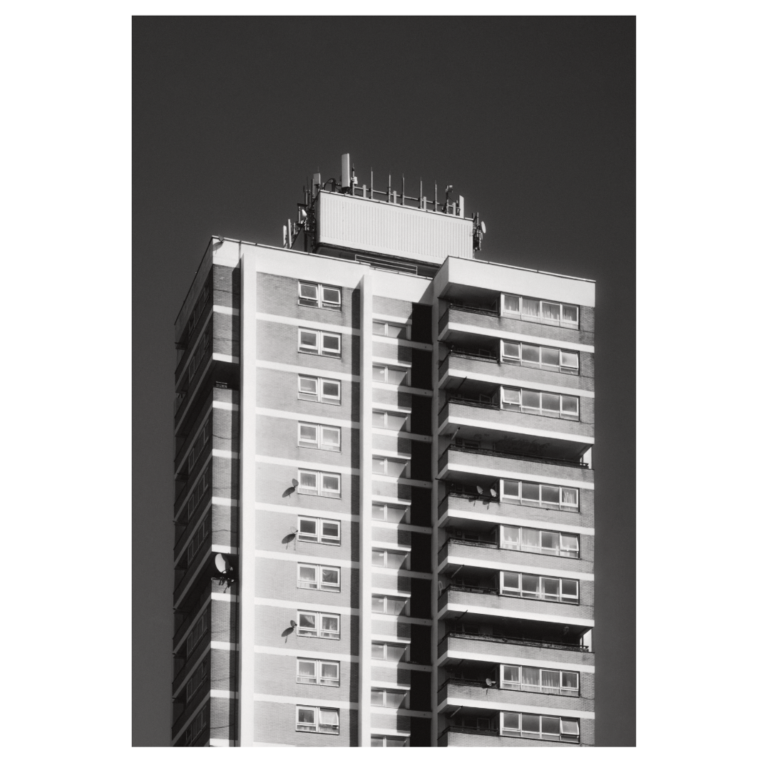 Modernist Block Print - A3