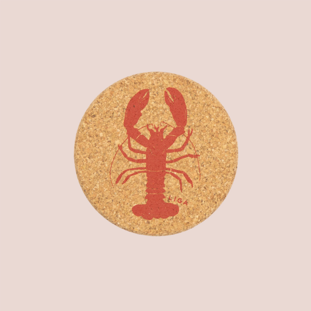 Cork Coaster - Red Lobster