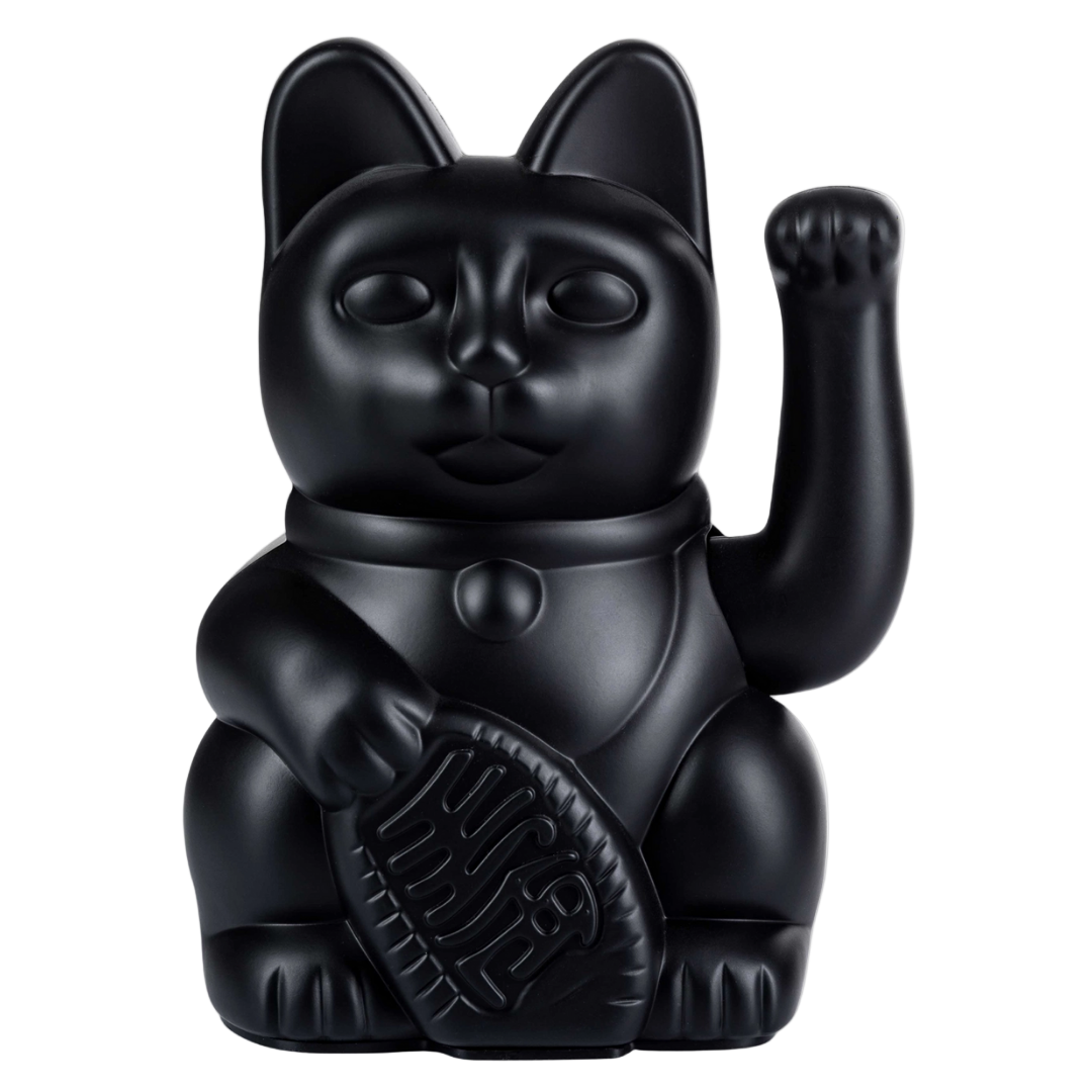 Lucky Cat | Maneki Neko - Black