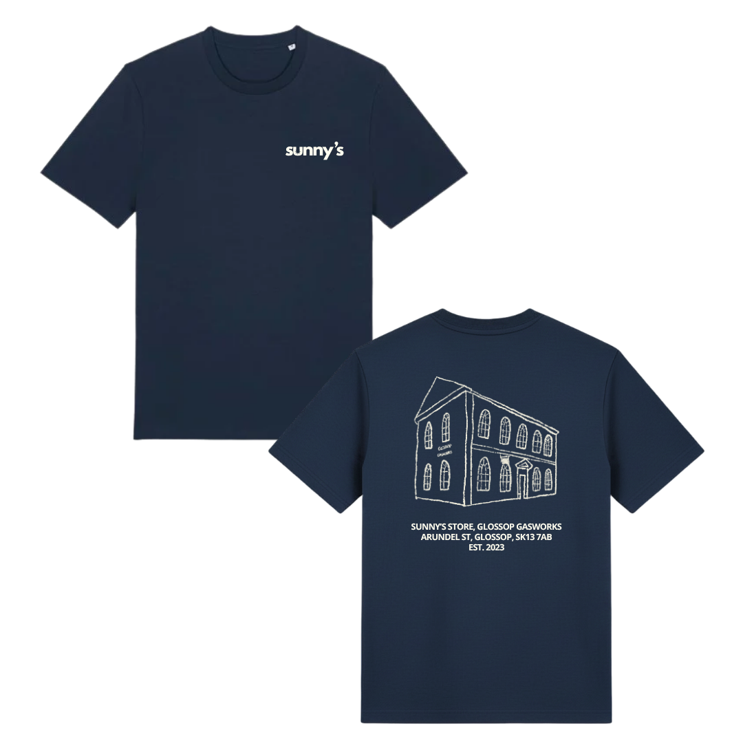 Gasworks Tee - Navy / Off White