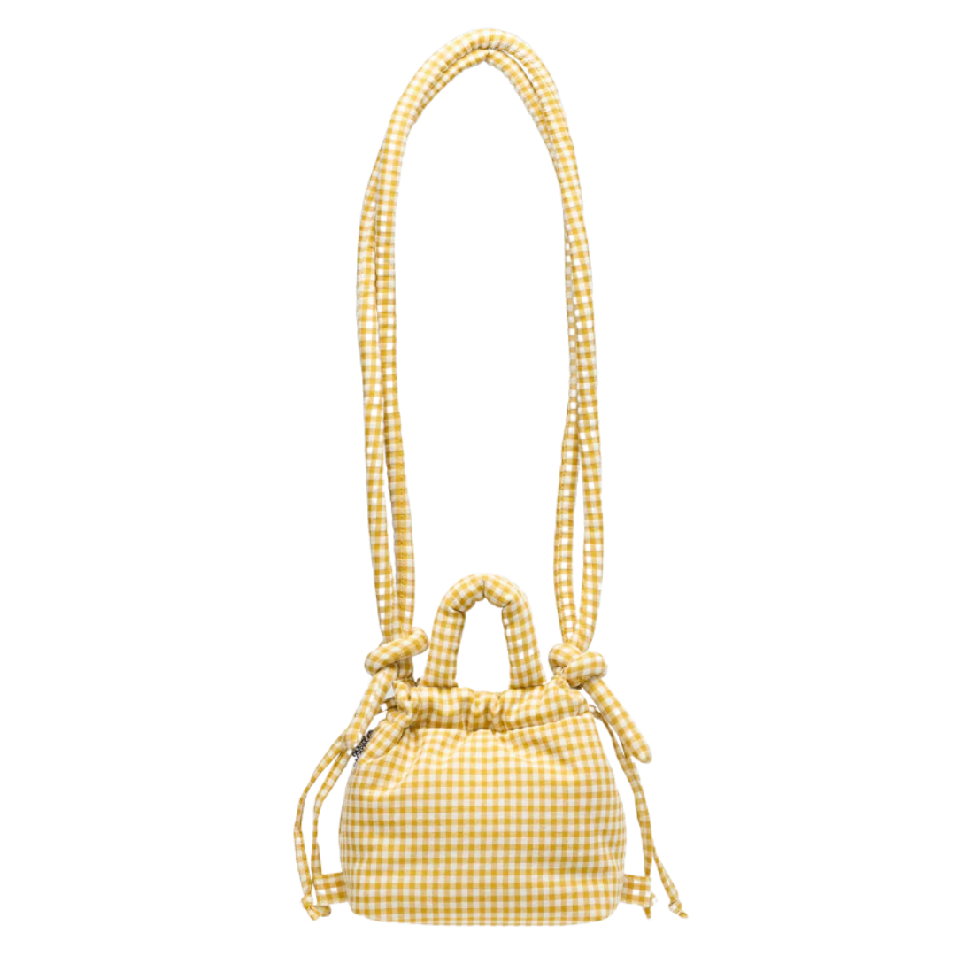Micro Ona Soft Bag - Vichy Yellow