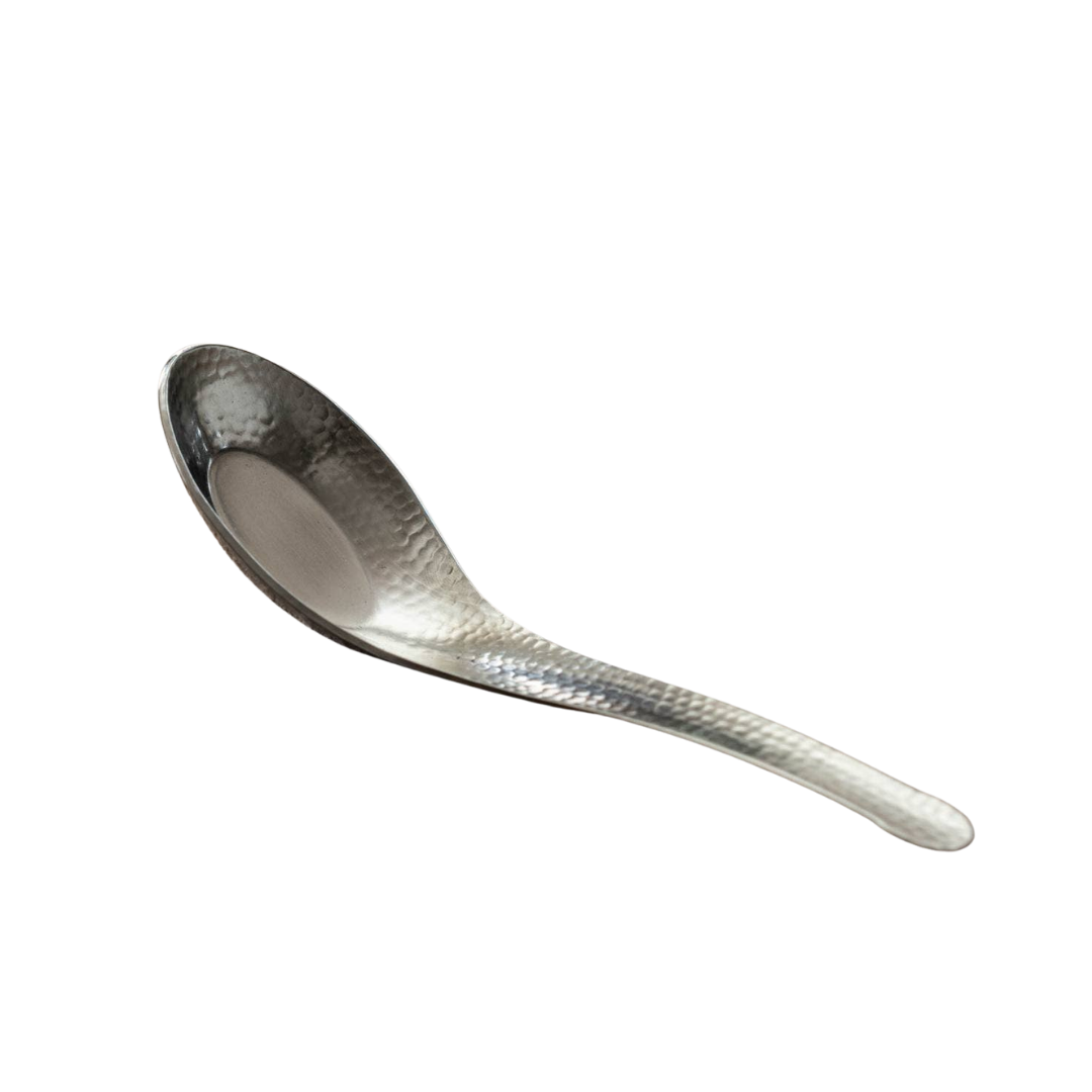 Nagomi Hammered Large Spoon, 15cm