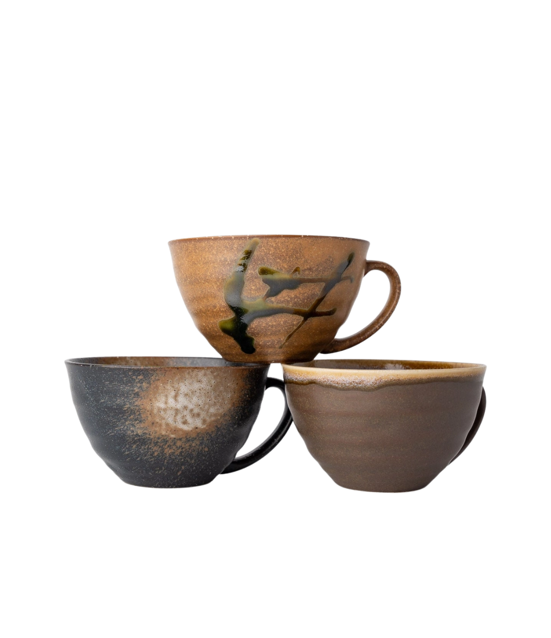 Desert Glaze Mugs Gift Set - 3pcs
