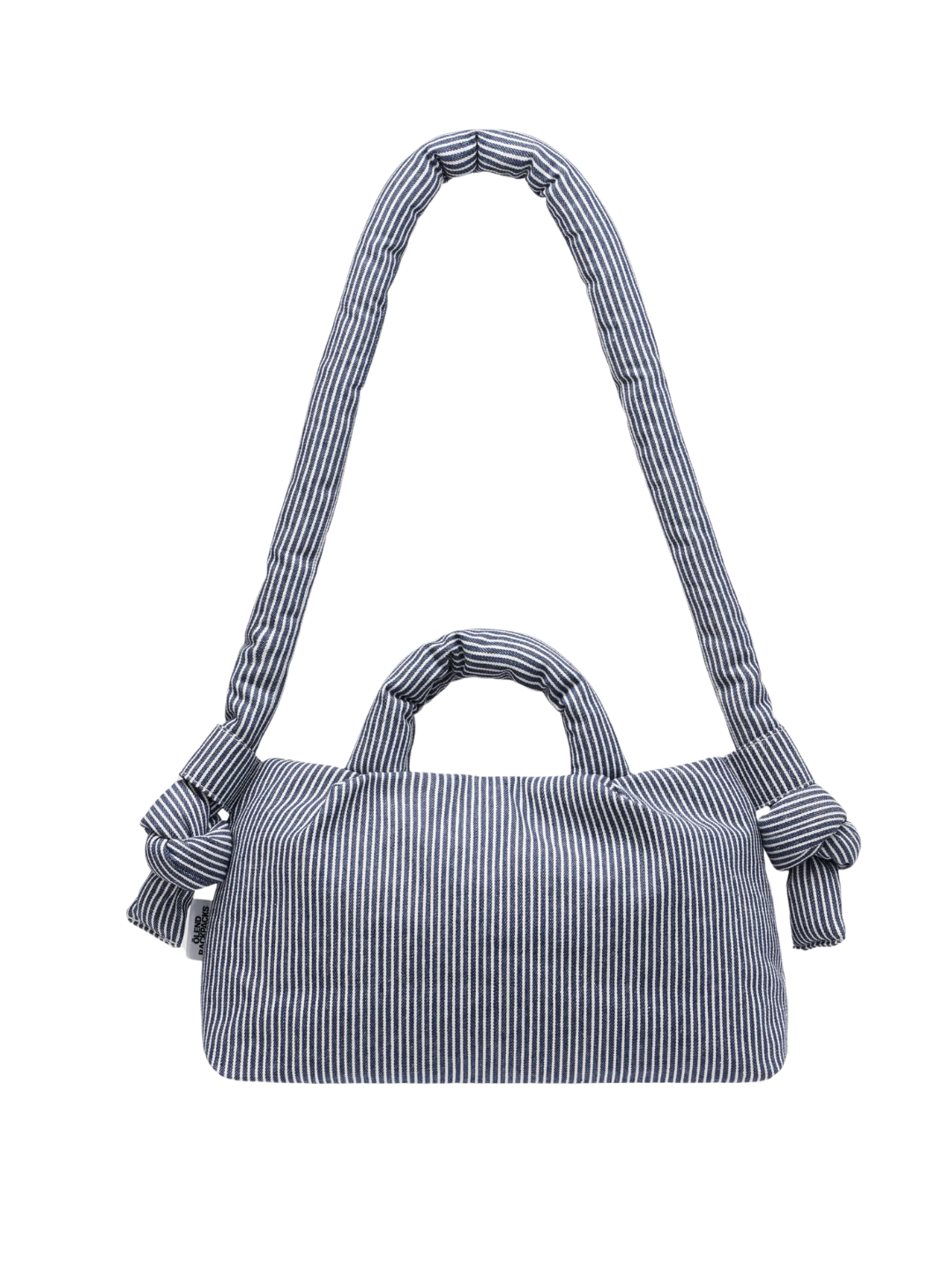 MiniOna Soft Bag - Cotton Navy Stripe