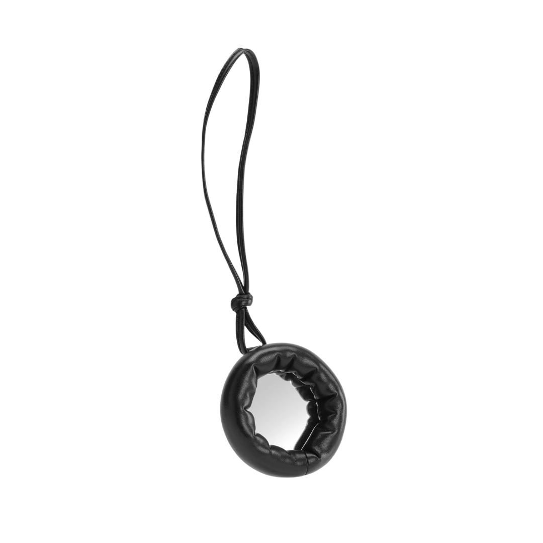 Padded Mirror Charm - Black