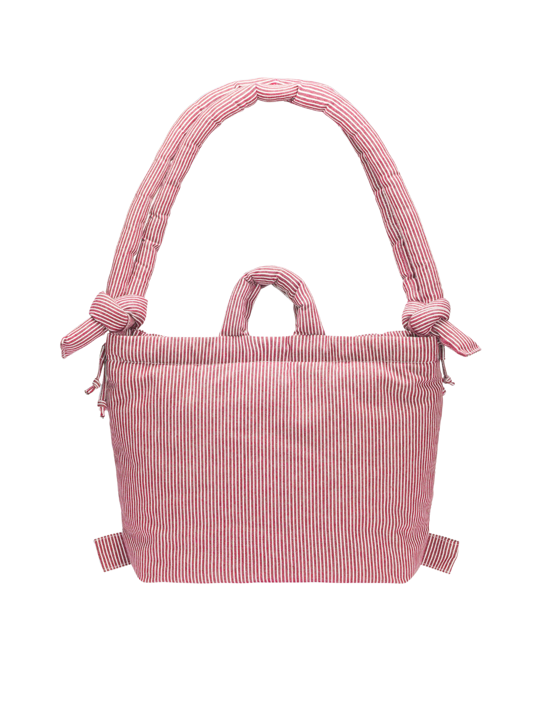 Ona Soft Bag - Cotton Red Stripe