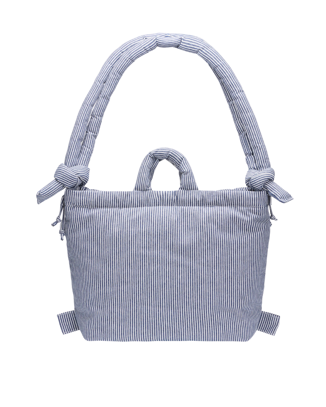 Ona Soft Bag - Cotton Navy Stripe