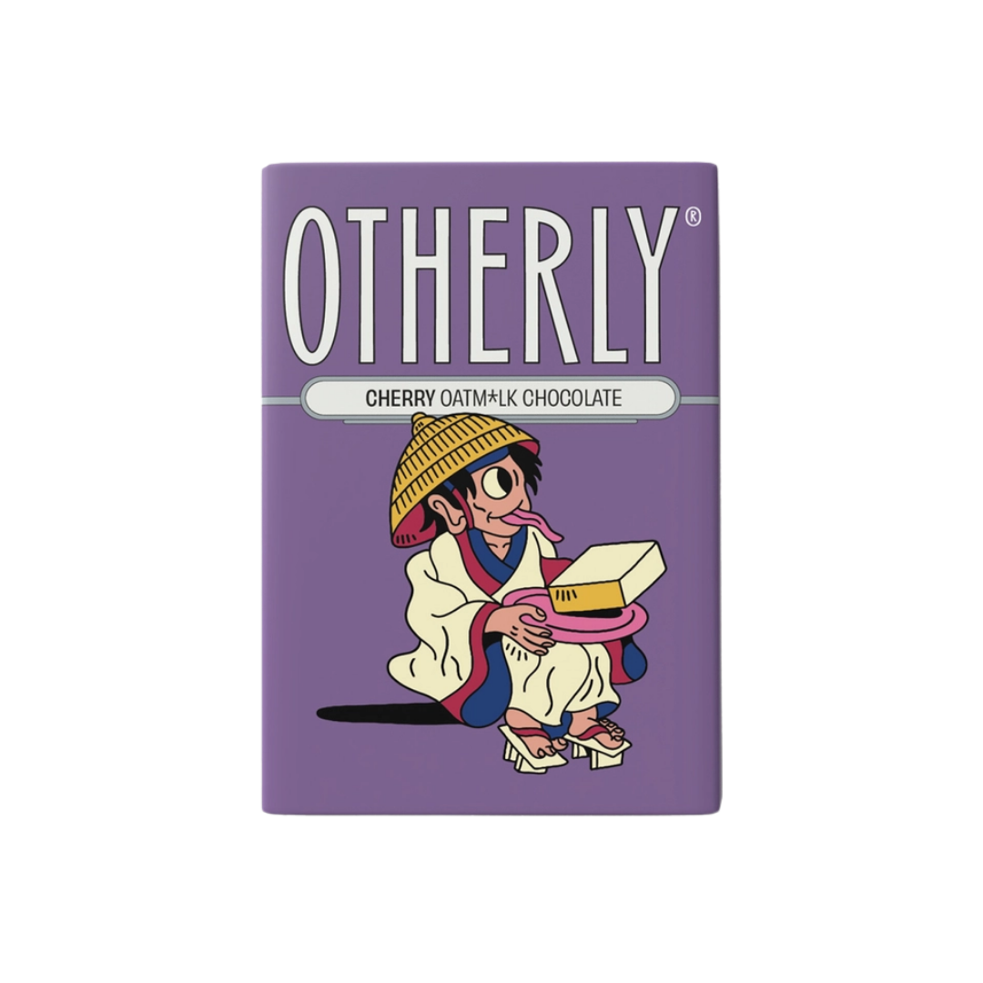 Cherry Oatm*lk Chocolate Bar, Vegan (60g)