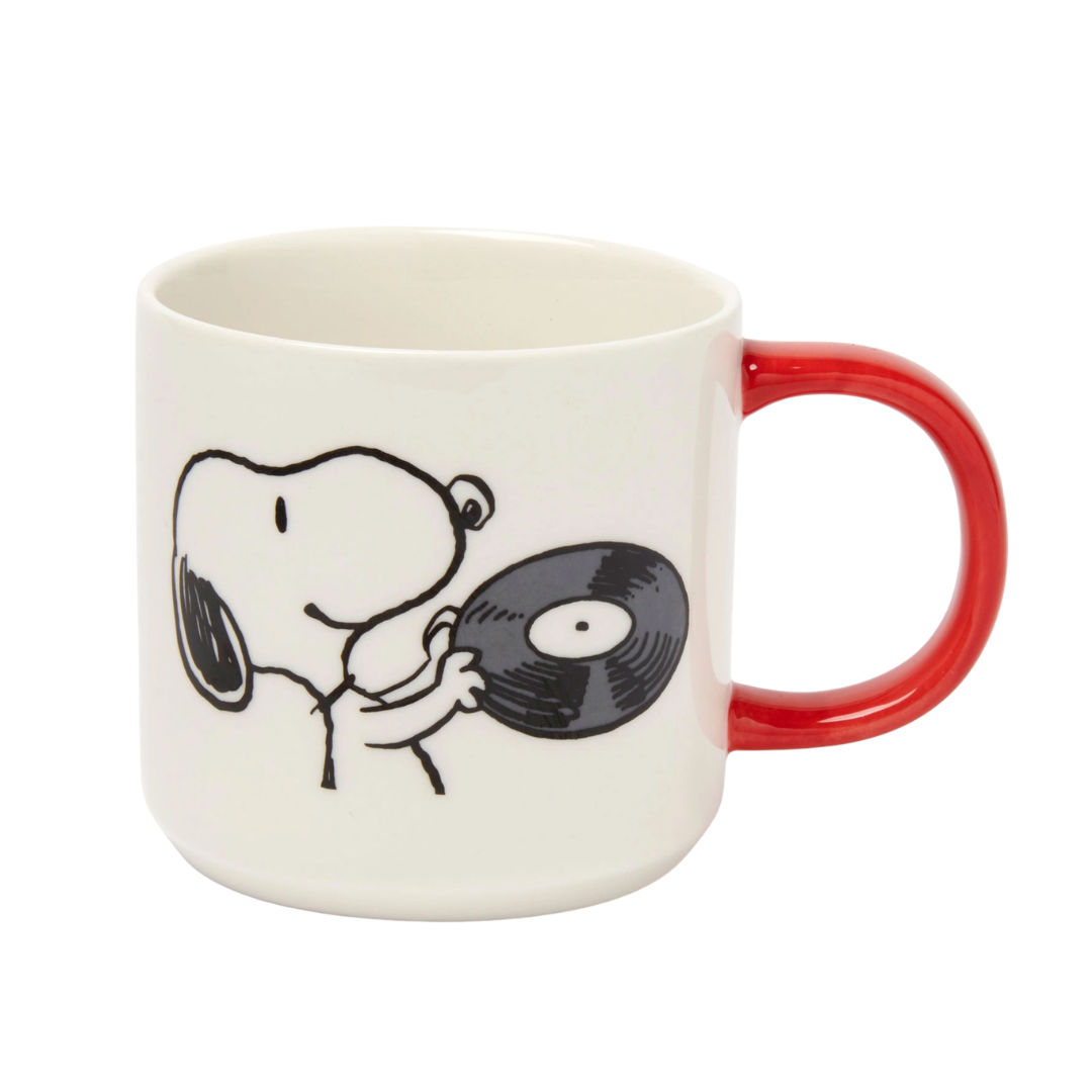 Peanuts Music Is Life Mug