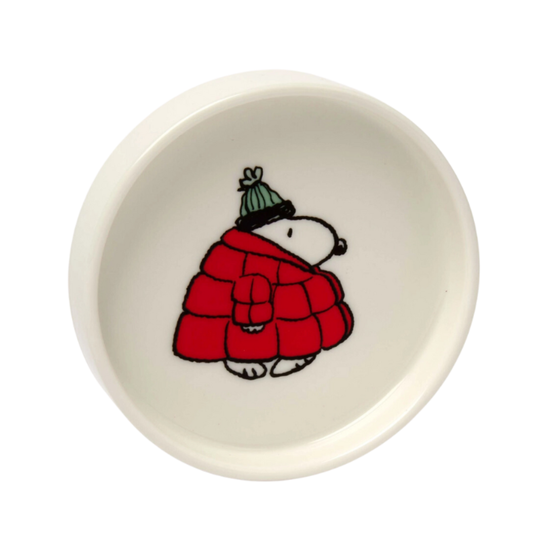 Peanuts Snoopy Round Trinket Dish - Puffa