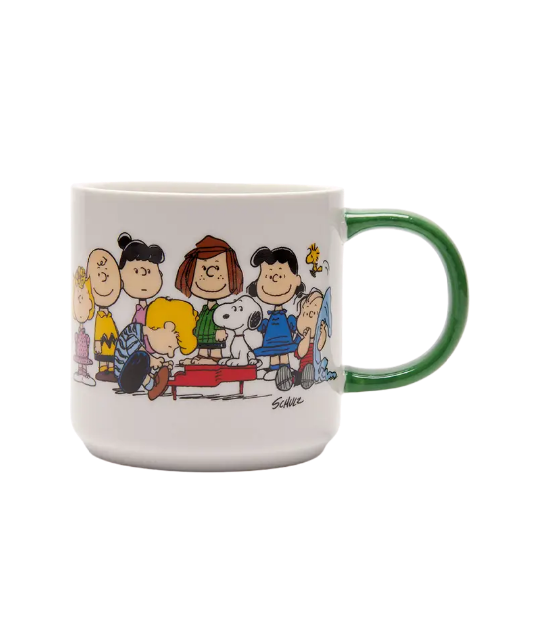 Peanuts Gang & House Mug