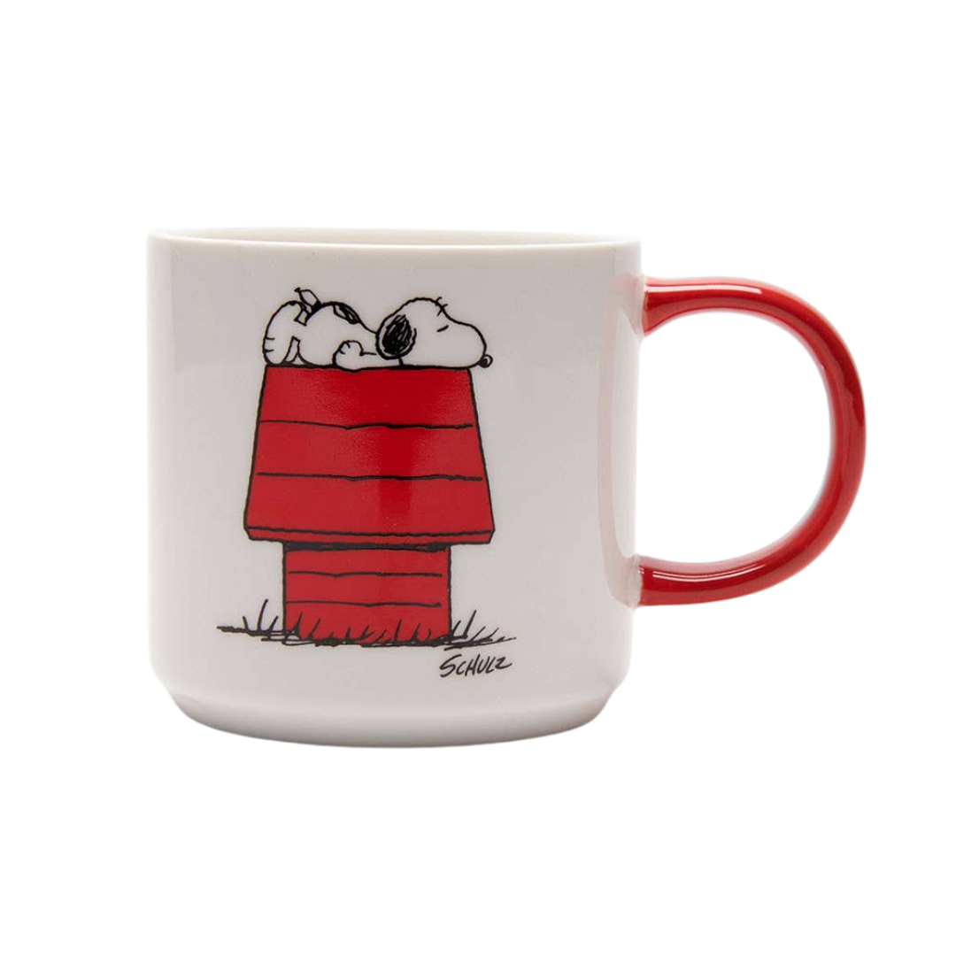 Peanuts Allergic To Mornings Mug