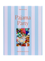 Pajama Party puzzle box with striped design and vibrant picture depicting a sleepover scene