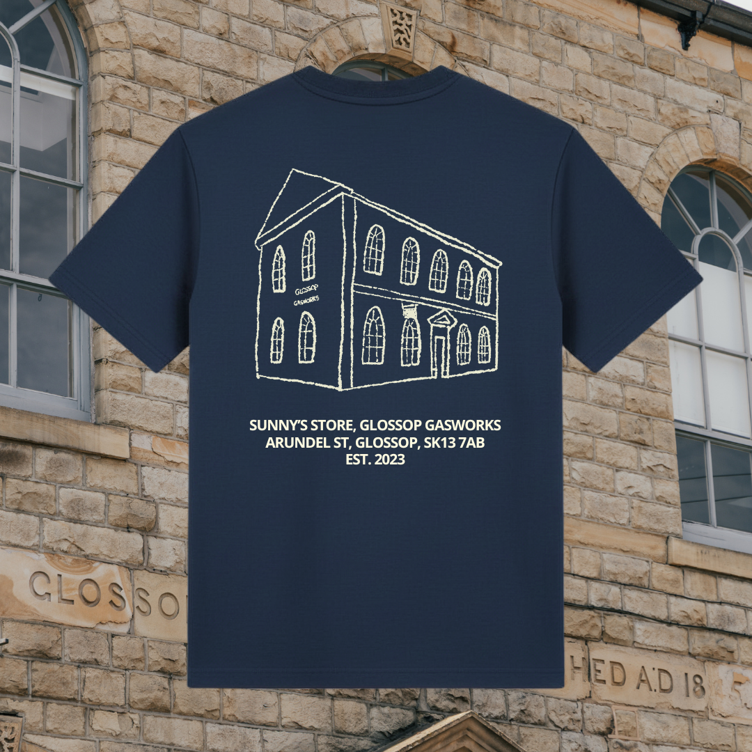 Gasworks Tee - Navy / Off White