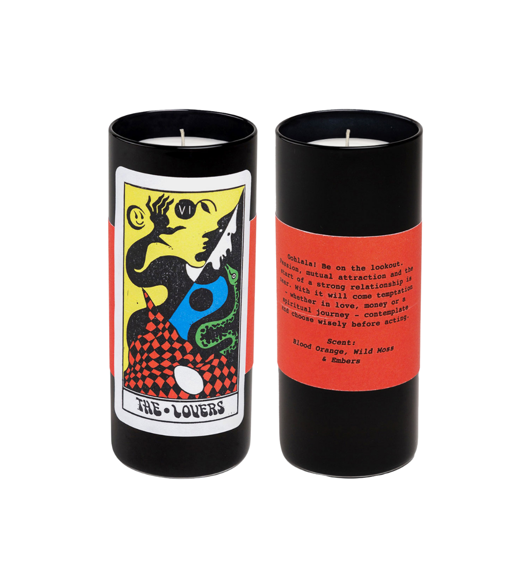 Tarot Candle - The Lovers