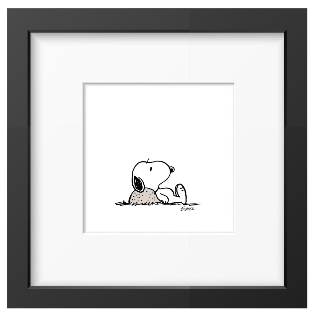 Peanuts Framed Print - Nope