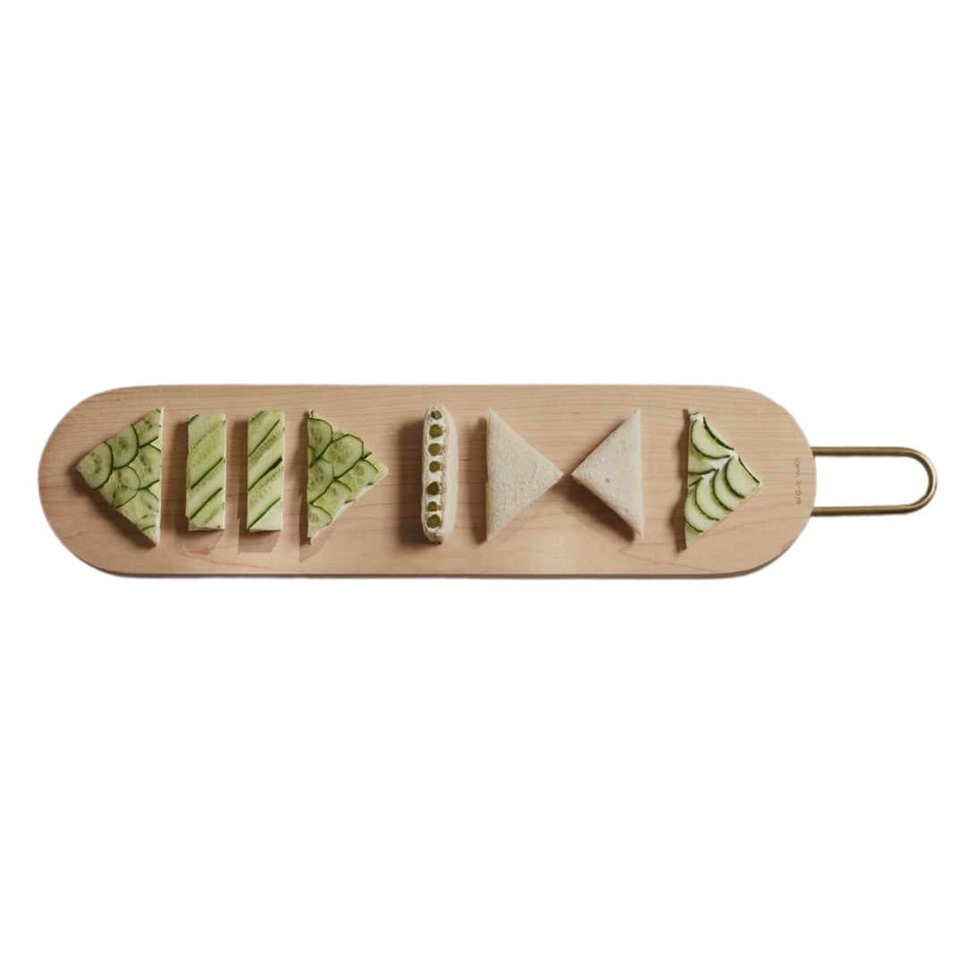 HEATH FSC Maple serving board, Long Pill