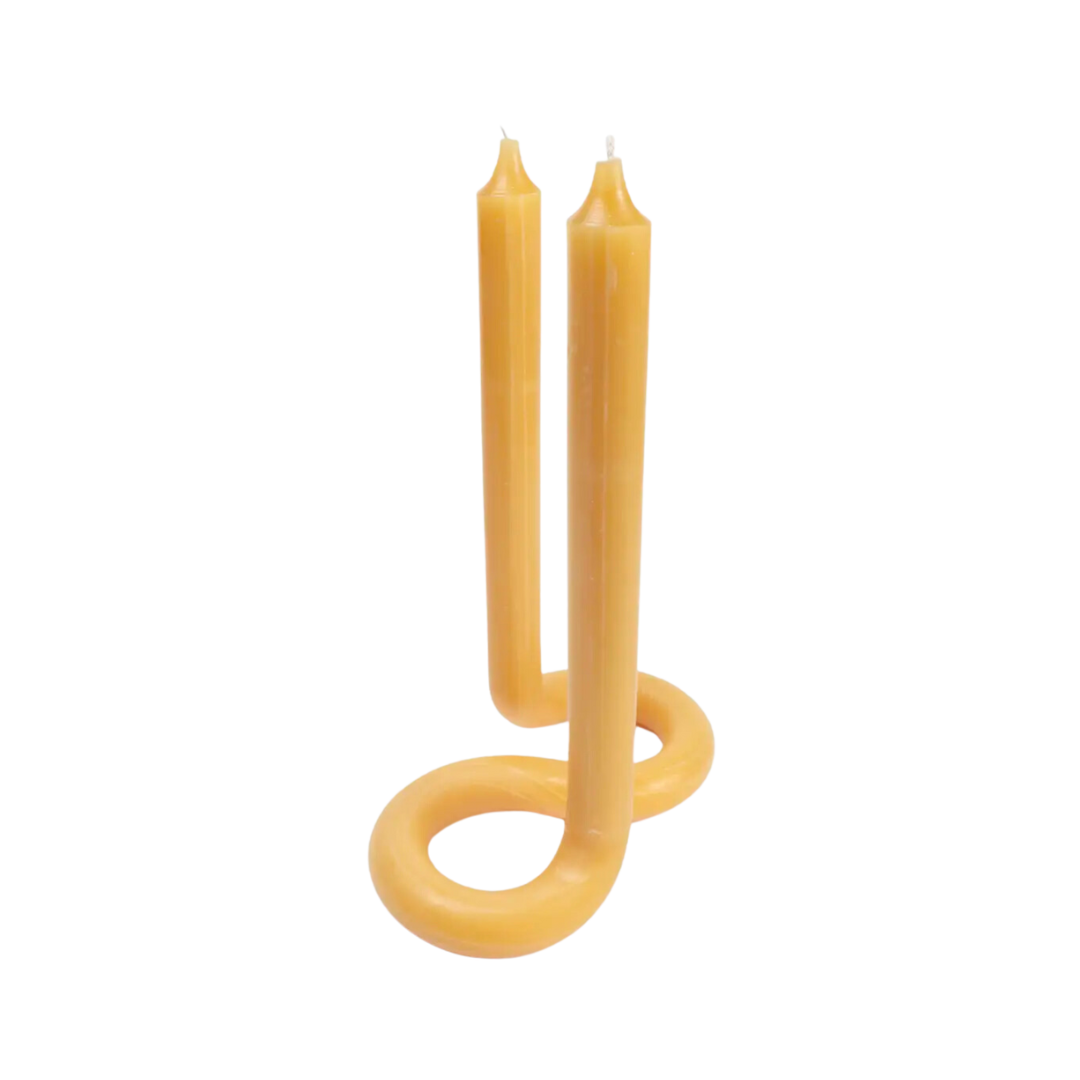 Twist Candle - honey